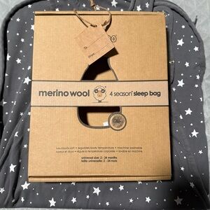 Merino Wool Gray Sleep Sack